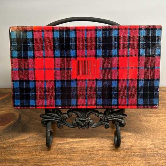 4/$20 Vintage Burton's Butter Finger Scotch Shortbread Metal Empty Tin Tartan - Picture 3 of 12